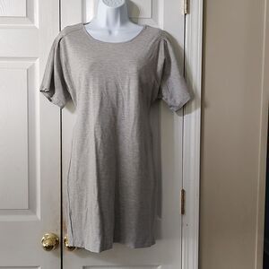 Express jersey knit  t shirt style stretch  dress with tie in back Sz XS
